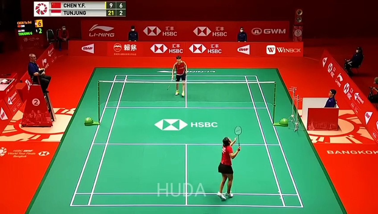 Gregoria Mariska Tunjung  VS Chen Yu Fei  - HSBC BWF World Tour Finals 2022