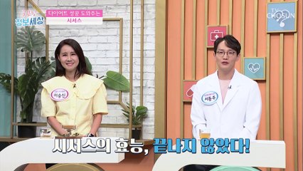 지방을 쫓아내는 ‘시서스 속 퀘르세틴 & 이소람네틴’ TV CHOSUN 230412 방송