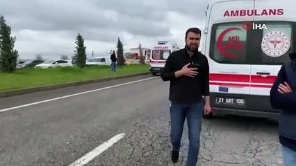 Diyarbakır Elazığ Karayolu'nda kaza: 3 ölü 1 yaralı