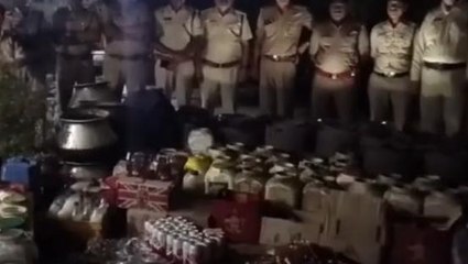 धार: आबकारी विभाग की बड़ी कार्यवाही,एक लाख से ज्यादा की शराब जप्त