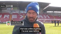 'Unlike anything in a movie!' - Ryan Reynolds reacts to dramatic Wrexham win
