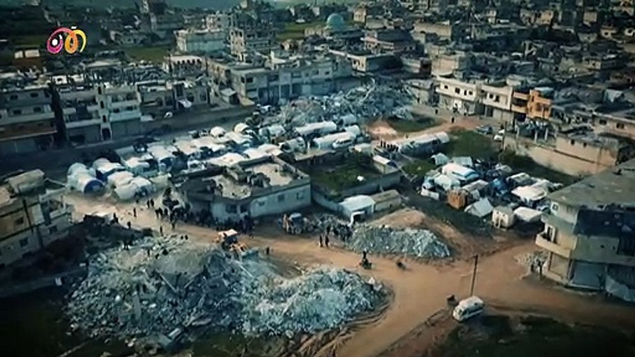زلزال تركيا وسوريا .. مشاهد من السماء تظهر الدمار الهائل