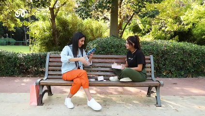 Lunch box  تحدي جنى مير و آية طالب تحضر لها فلافل عراقية وسلطة سيزر بالدجاج | 6 المشاهير