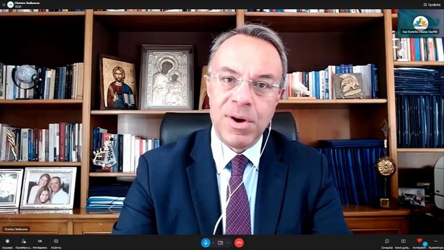 Σταϊκούρας για το πλαφόν στα επιτόκια των στεγαστικών δανείων, τα μηνύματα από ΔΝΤ για την ανθεκτικότητα της ελληνικής οικονομίας και τα διλήμματα των εκλογών