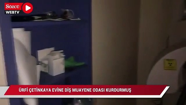Uyuşturucu baronu Ürfi Çetinkaya, yakalandığı villada muayene odası kurmuş