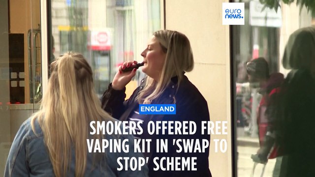 'Swap to stop': UK launches scheme to encourage smokers to switch to e-cigarettes