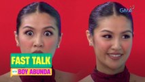 Fast Talk with Boy Abunda: Anong ang unang tinitingnan ng guys kay Wynwyn Marquez? (Episode 56)