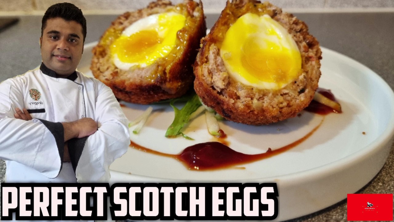 Scotch egg classic Scotch egg chorizo and pork Scotch egg perfet