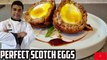 Scotch egg | classic Scotch egg |chorizo and pork Scotch egg |perfet cooked Scotch egg