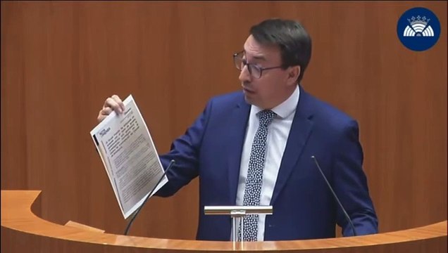 El procurador del PSOE Fernando Pablos llama pandilla de sinvergüenzas al PP