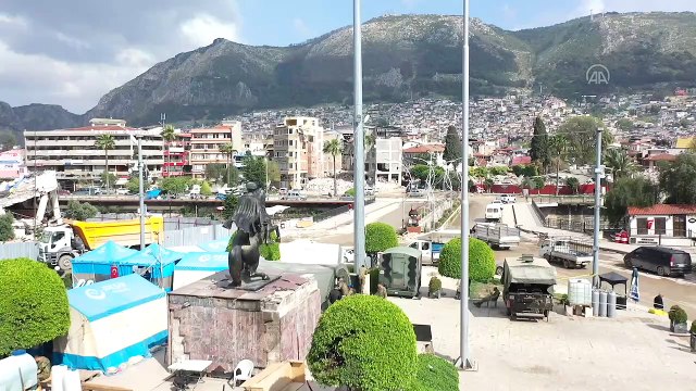 Drone görüntüleri Hatay'daki felaketi gözler önüne serdi