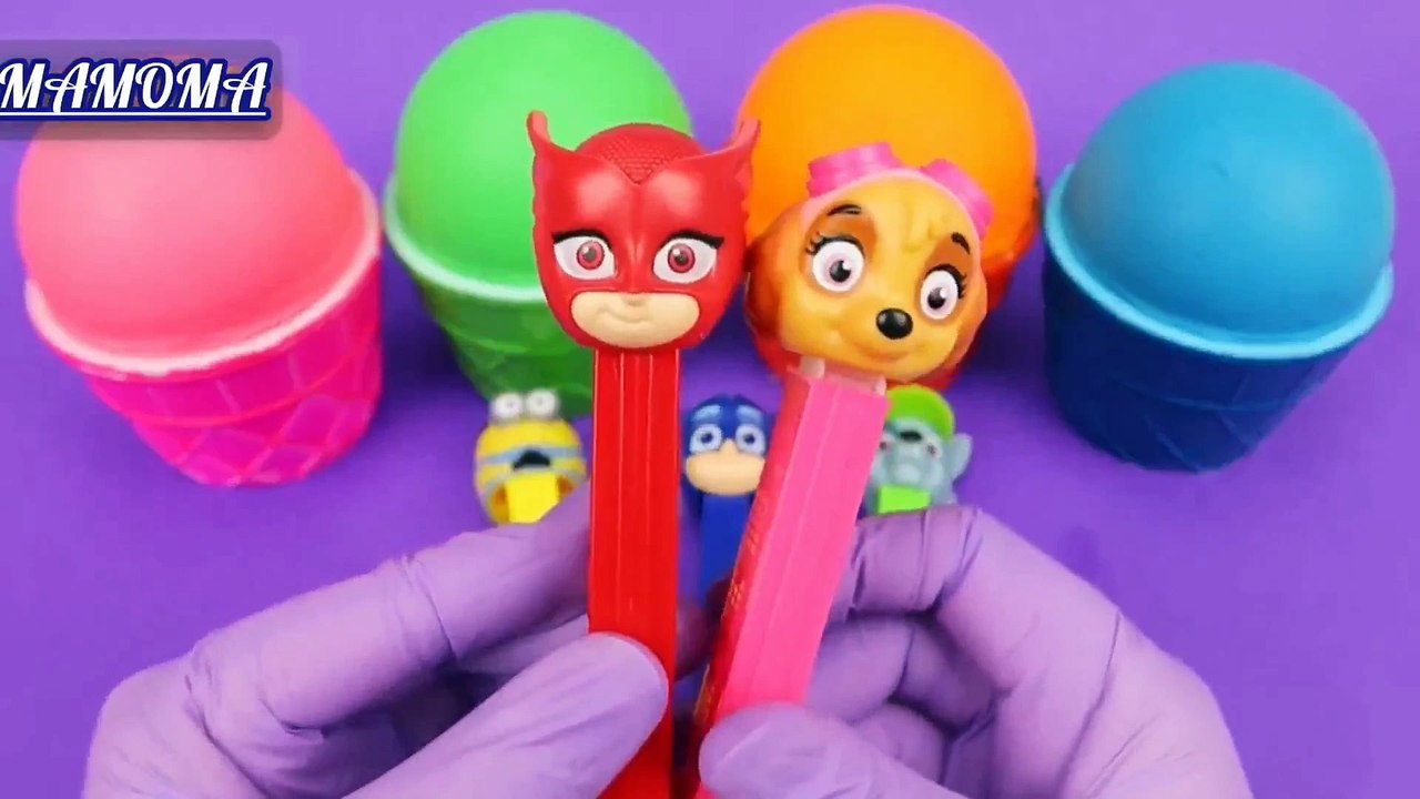 Kids Toy Satisfying Video | How To Make Play Doh Ice Cream Cups with Surprise Eggs | Color Fun