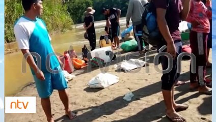 "Tragedia en Cocapata": Dos niños murieron al volcarse una lancha en el río Colorado