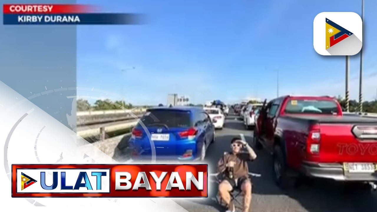 Pamunuan ng NLEX, mahigpit ang paalala na hindi dapat lumabas ng sasakyan kahit nasa gitna ng trapiko sa highway