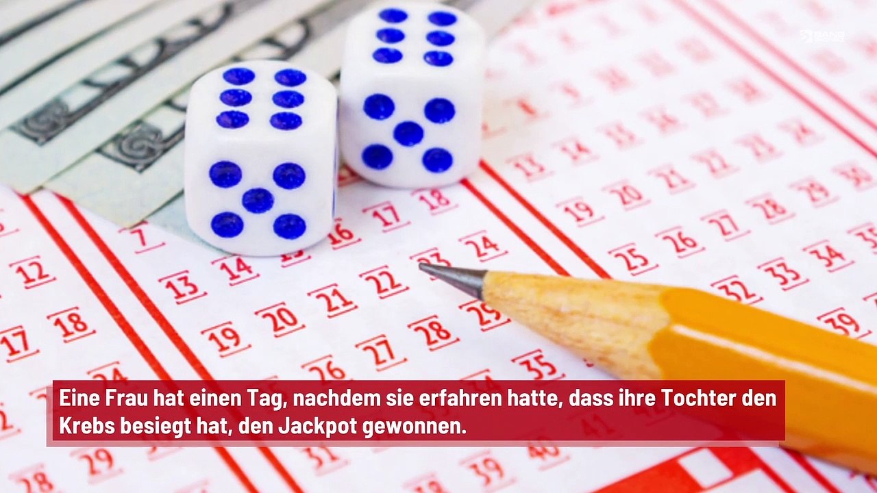 Doppeltes Glück: Jackpotgewinn und Krebsheilung
