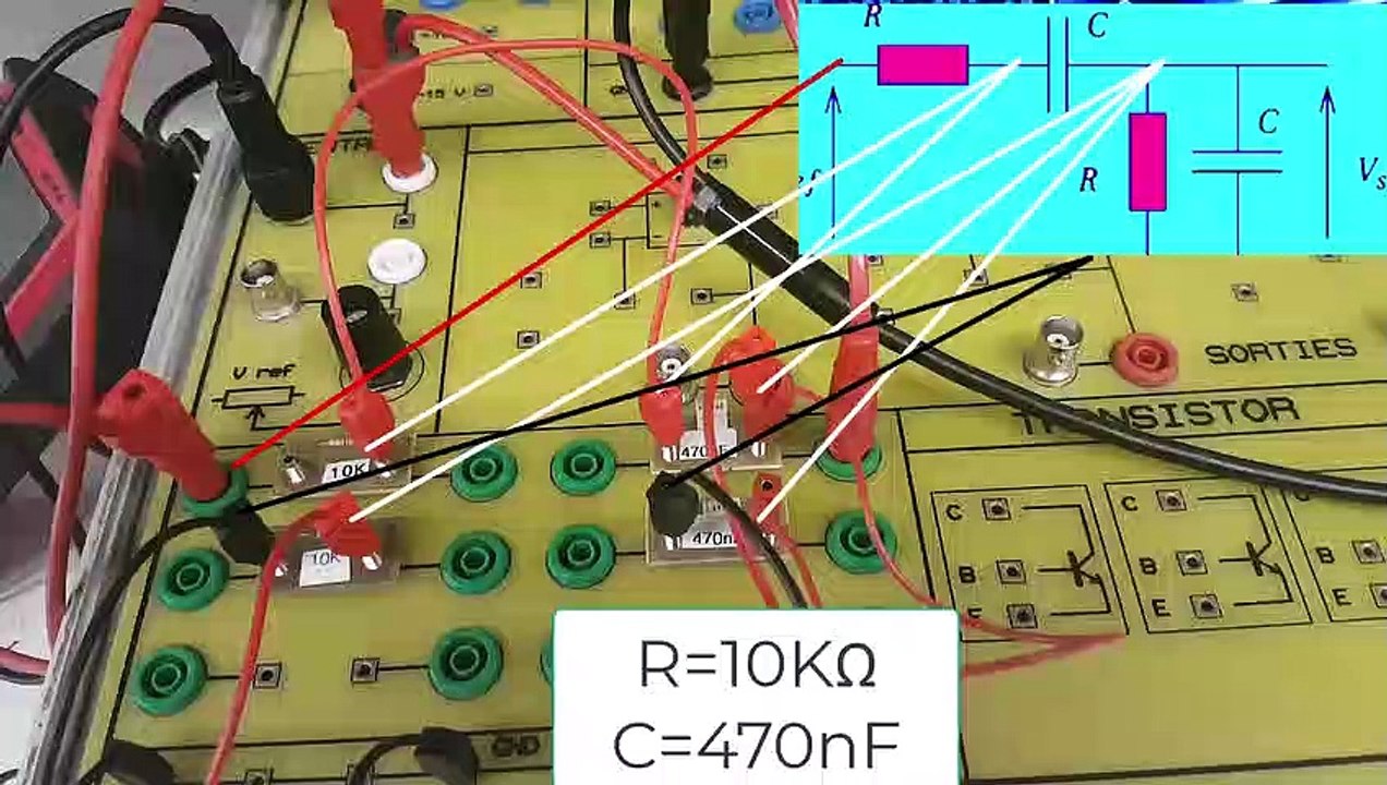 Electronique - Pont de Wien : Analyse pratique