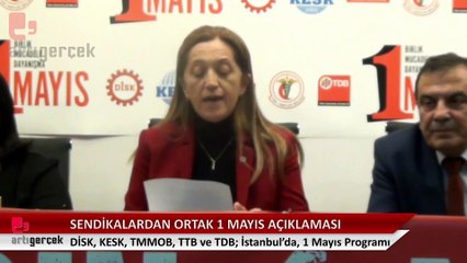 Sendikalardan 1 Mayıs çağrısı: Başkanlık rejimine son vermek için yan yana, omuz omuzayız