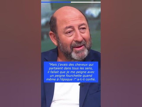 « Quand j'étais gamin, j'étais moche… » : Kad Merad très complexé dans sa jeunesse !