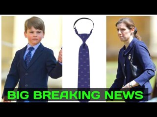 ROYALS SHOCKED! Why Prince Louis's $20 Easter tie is probably a present from his Norland nanny Maria
