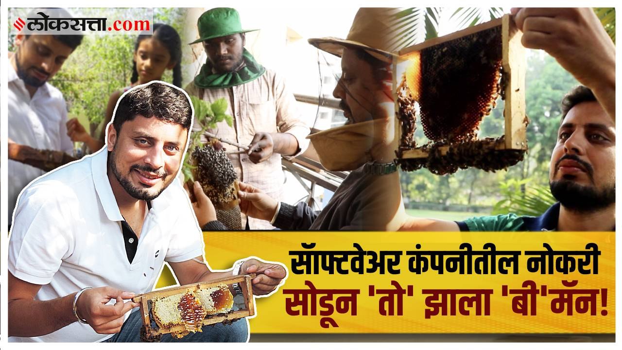 मधमाशी संवर्धनाची मोहीम हाती घेणारा अभियंता अमित गोडसे | गोष्ट असामान्यांची भाग ३४