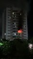 Apartamento pega fogo após curto-circuito em ar-condicionado em Cuiabá