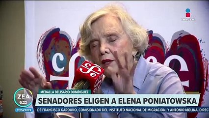 Elena Poniatowska recibirá la medalla Belisario Domínguez