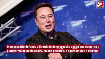 Elon Musk não irá ‘barrar’ governo russo no Twitter