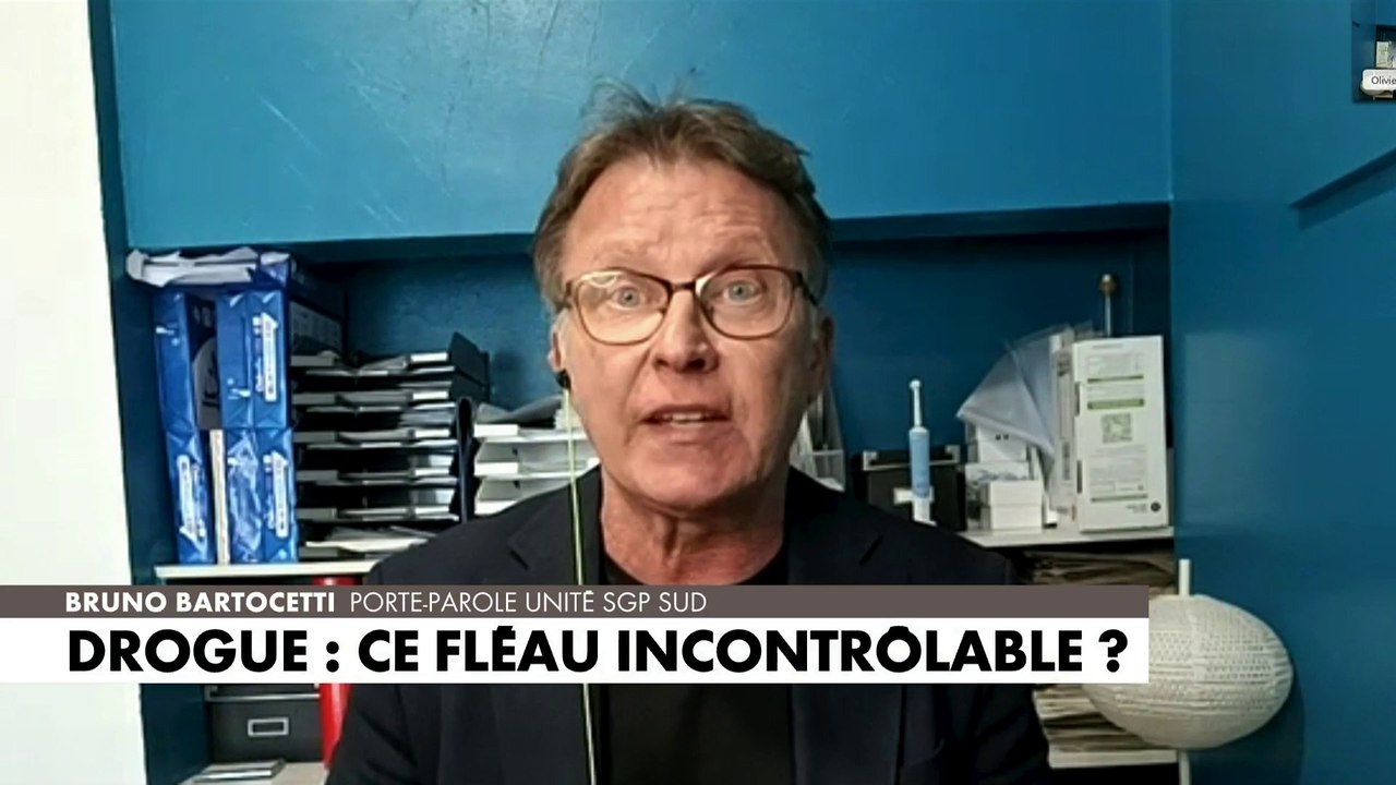 Bruno Bartocetti : «tant qu’il y aura des consommateurs, on n’arrivera pas à repousser le trafic de drogue»