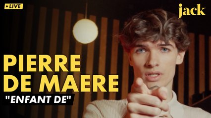 Jack Session : Pierre de Maere chante "Enfant de" en piano-voix