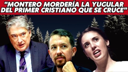Xavier Horcajo se mofa de Irene Montero: "Mordería la yugular de cualquier cristiano que se cruce"