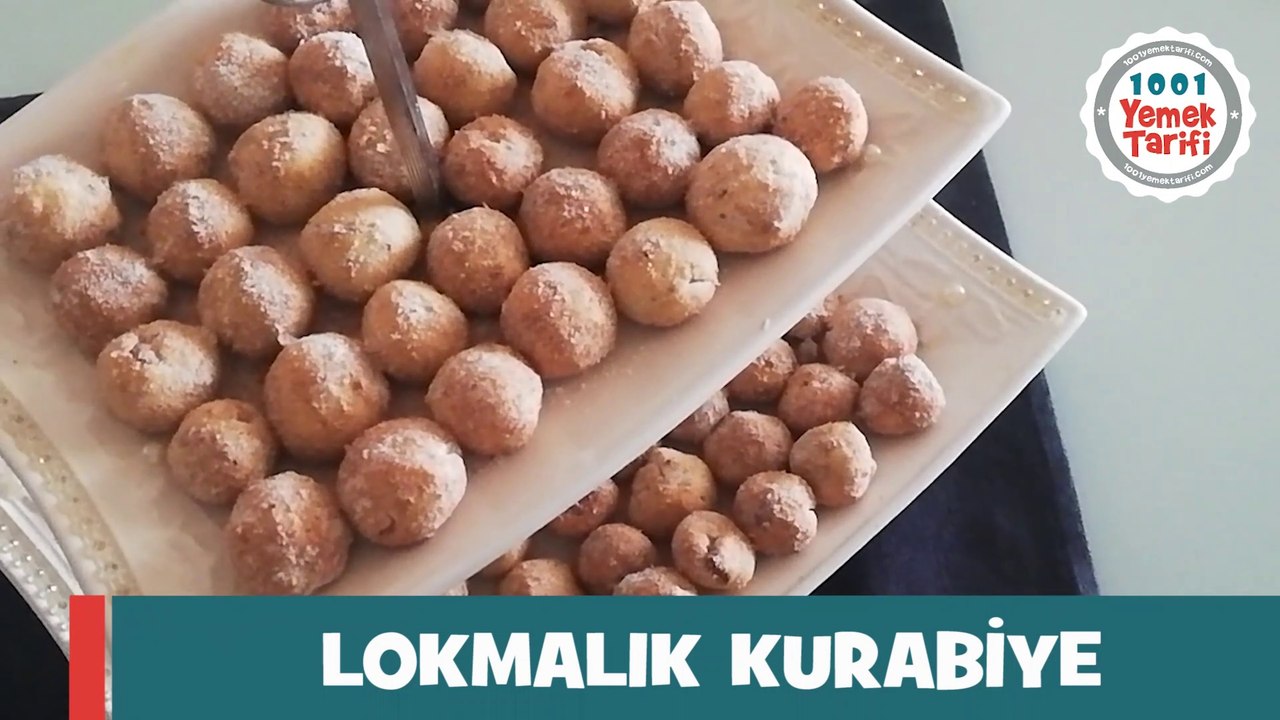 ✅Tam Ölçülü: Lokmalık Tarçınlı Kurabiye