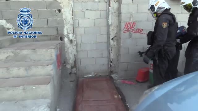 Golpe policial a un clan familiar de la droga en la Cañada Real (Madrid)