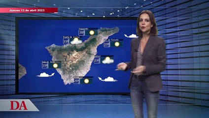 El tiempo en Canarias para el 13 de abril de 2023