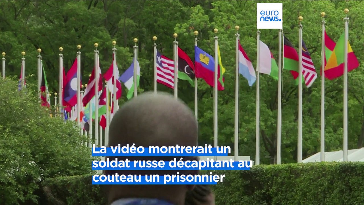 Décapitation d'un soldat ukrainien :  Volodymyr Zelensky accuse les "monstres russes"