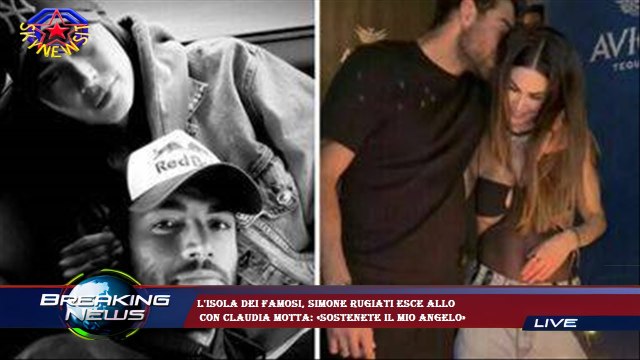 L'Isola dei Famosi, Simone Rugiati esce allo con Claudia Motta: «Sostenete il mio angelo»