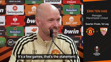 Ten Hag confirms Rashford to miss 'a few games' with muscle injury