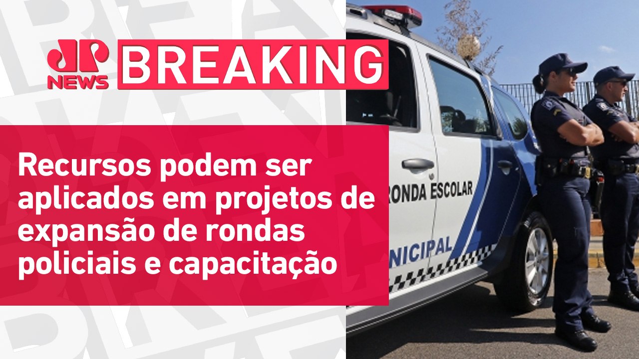 Ministério da Justiça libera R$ 150 milhões para segurança de escolas | BREAKING NEWS