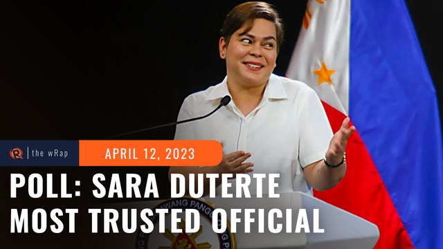 Sara Duterte is top-approved, most trusted gov’t official – Pulse poll