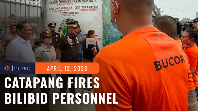 BuCor chief Catapang fires Bilibid maximum security compound chief, guards