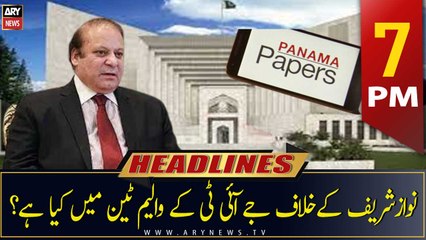 ARY News Headlines | 7 PM | 12th April 2023