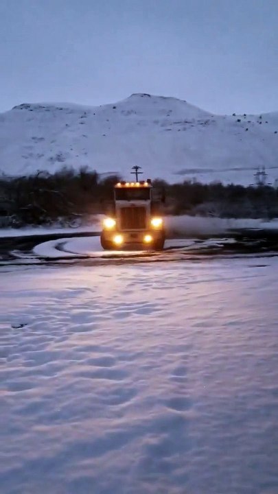 Drifting in a Semi
