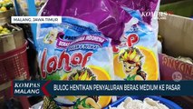 Bulog Hentikan Penyaluran Beras Medium ke Pasar Tradisional