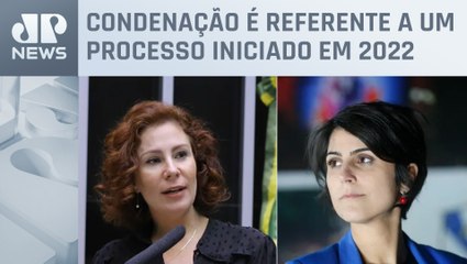Carla Zambelli é condenada a indenizar Manuela D'Ávila por danos morais