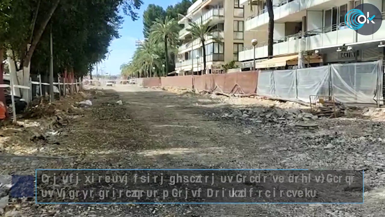 Las dos grandes obras públicas de Palma en jaque Plaza de España paralizada y Paseo Marítimo al ralentí