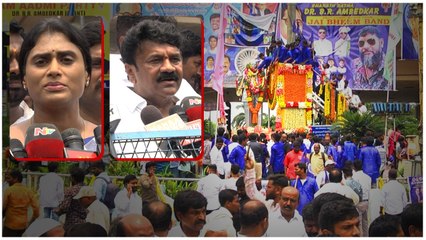 Dr BR Ambedkar 132th Jayanthi Celebrations లో KCR పై Ys Sharmila ఘాటు విమర్శలు.. | Telugu OneIndia