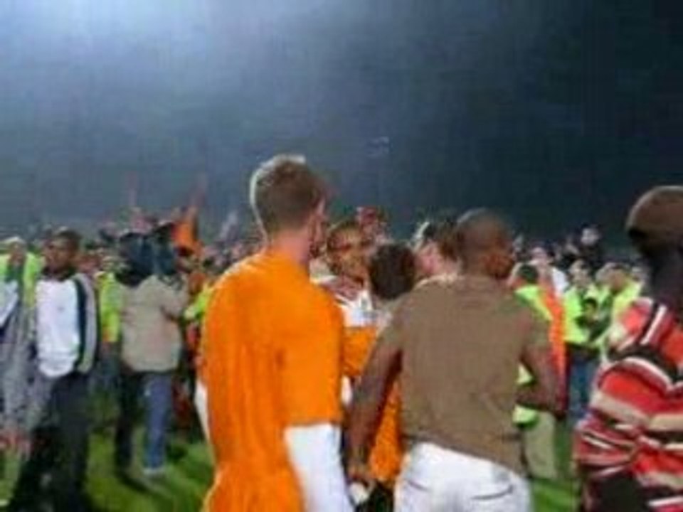 Lorient - Reims Coup de sifflet final part. 1