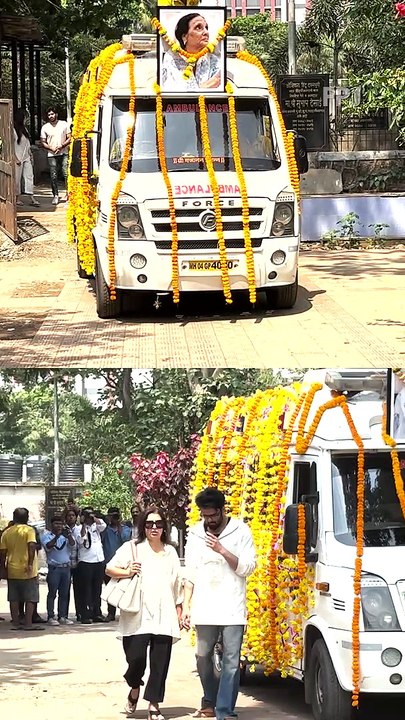 Shahid Kapoor, Farah Khan And Others Attend Mukesh Chhabra's Mother's Funeral