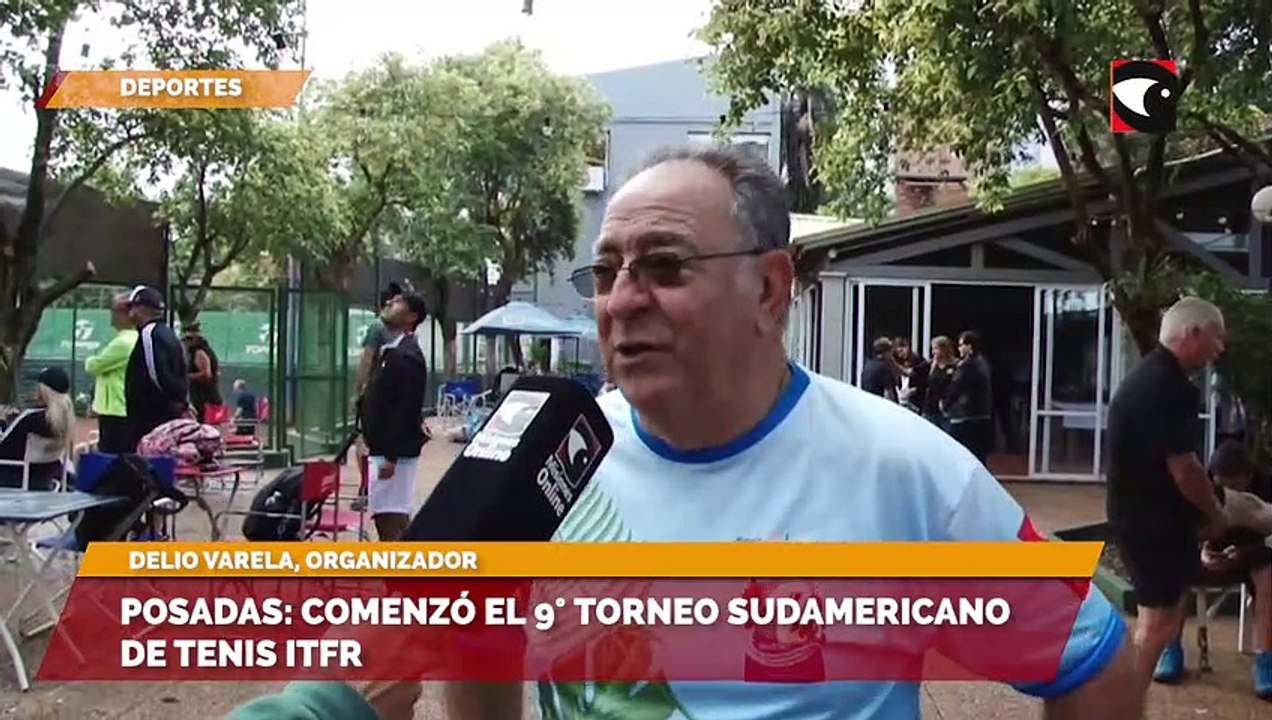 Posadas: comenzó el 9° Torneo Sudamericano de Tenis ITFR