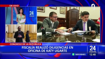 Congreso: Fiscalía realiza diligencia en despacho de la legisladora Katy Ugarte