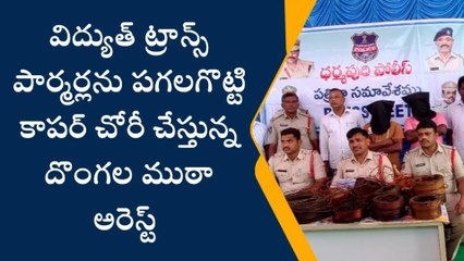 ధర్మపురి: చోరీలకు పాల్పడుతున్న ఇద్దరు అరెస్ట్